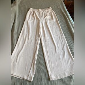 MELLODAY Cream Textured Pants